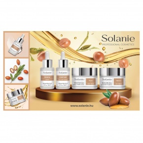 Solanie álló displayhez Argán grafika