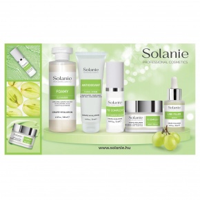 Solanie álló displayhez Szőlő-hialuron grafika