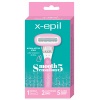 X-Epil Smooth Sensation 5 pengés női borotva + 2db borotvabetét